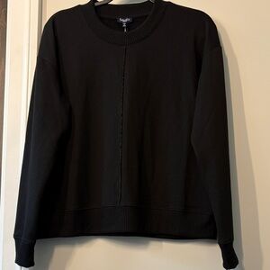 NWT Splendid Black Crewneck Sweater